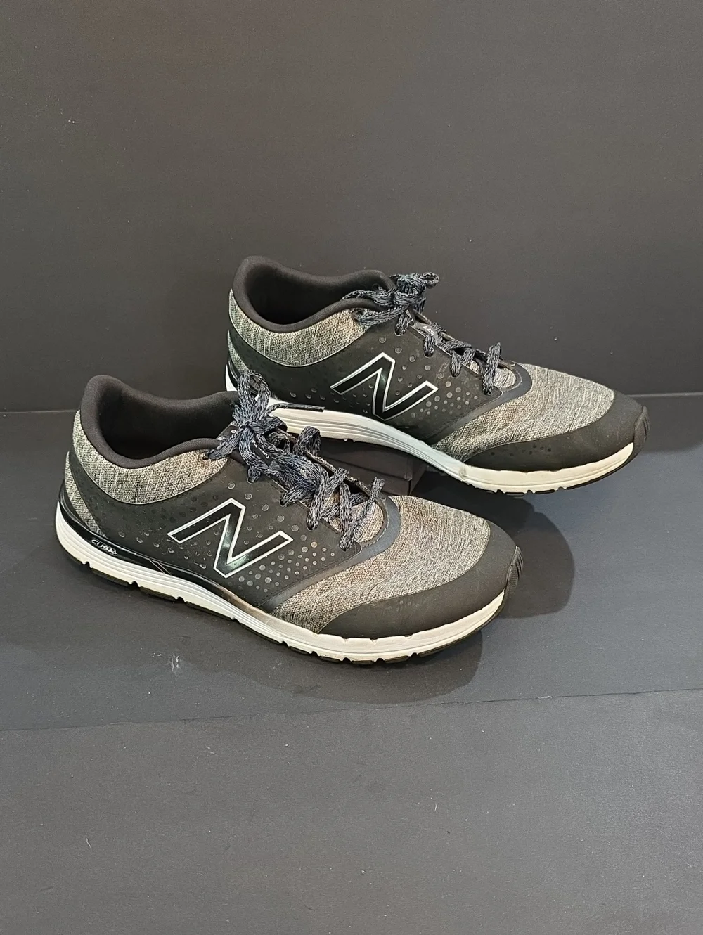 New Balance 577 V4 Grey and Black Women's Running Sneakers Size 9.5 D Wide